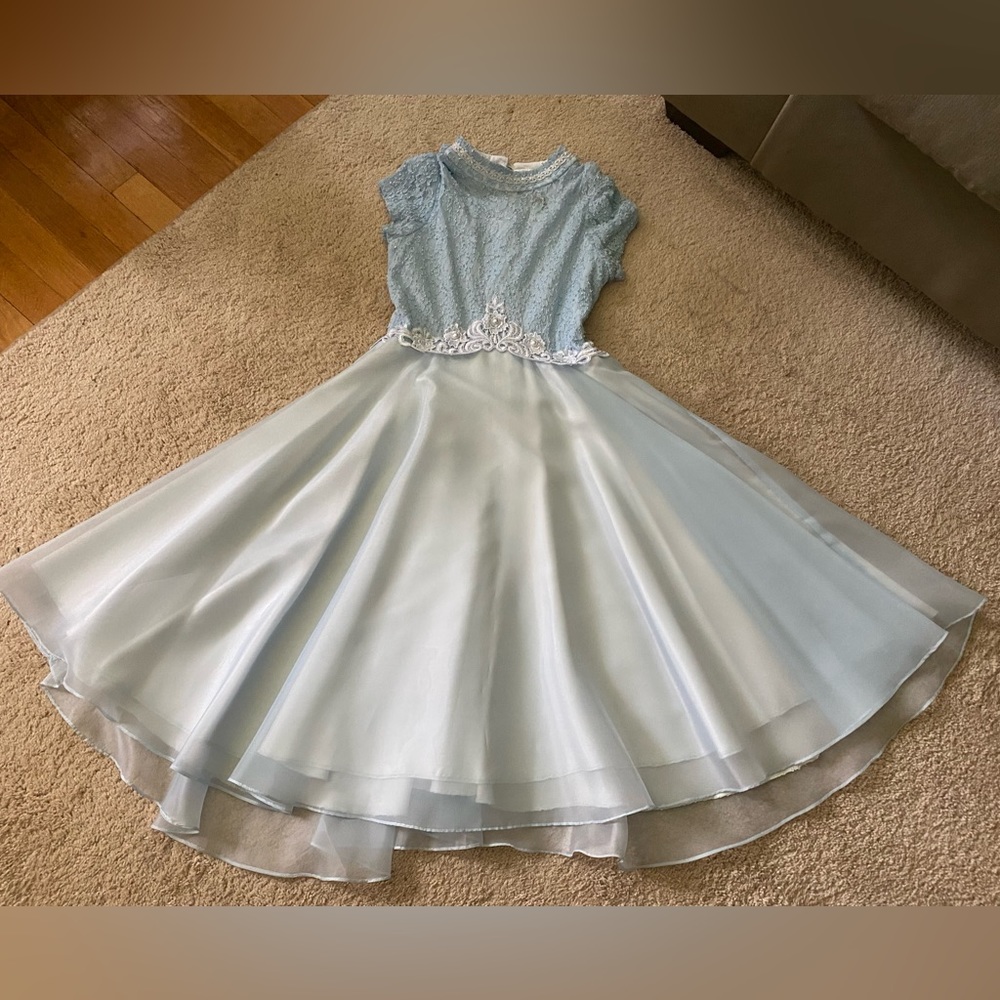 Ladies Chic Baby Blue Formal Party Dress LP women’s